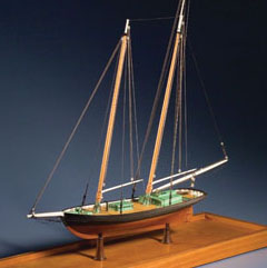 Full-hull ship model